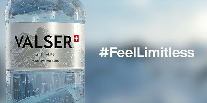 Valser Produkte in neuem Kleid